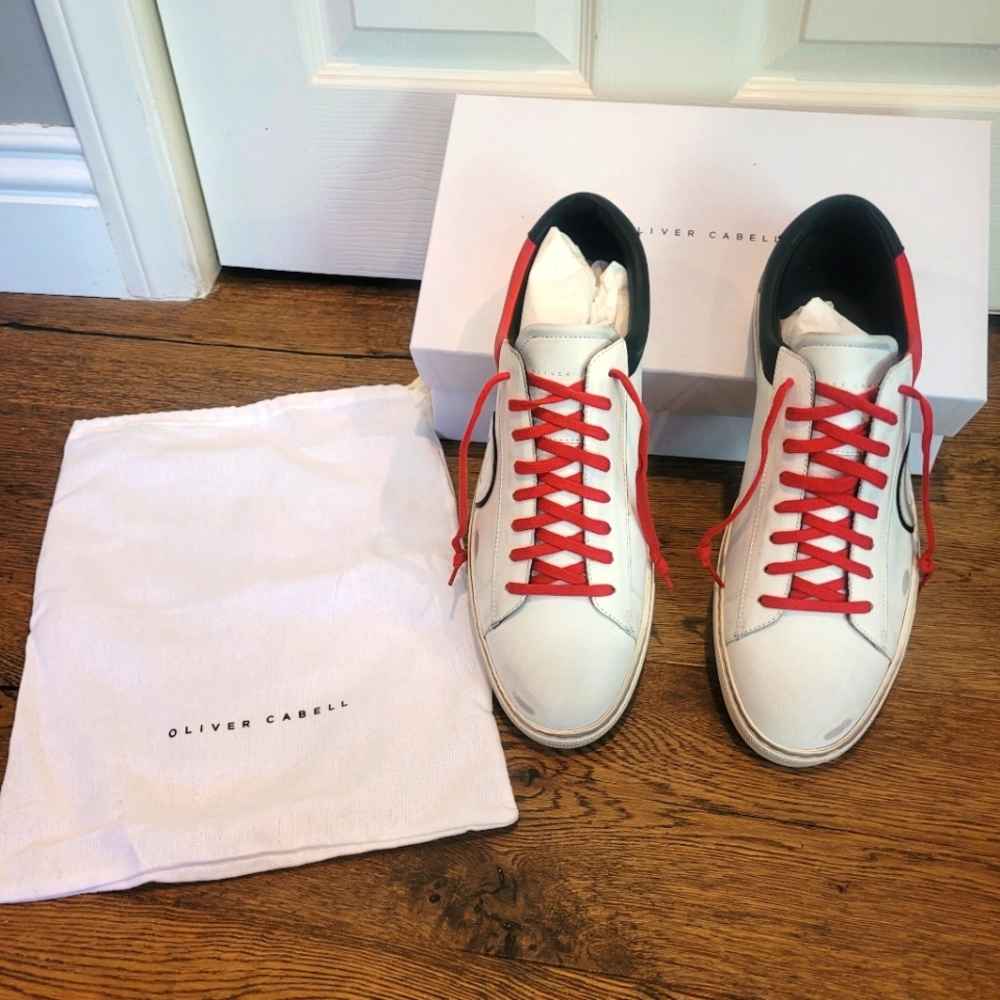 BRAND NEW Oliver Cabell, genuine Italian sneakers, size Men's 12
